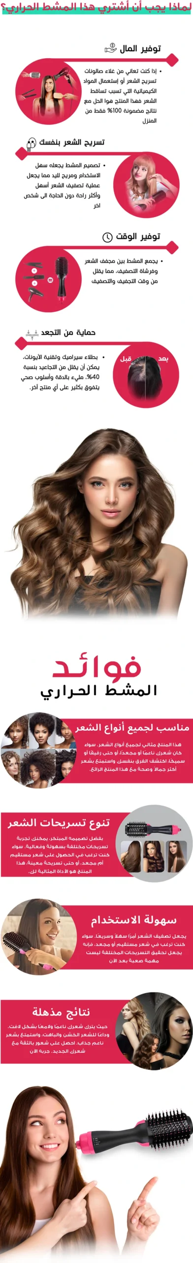 المشط الحراري الألماني الأصلي one step